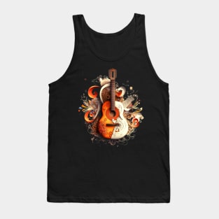 musical instrument | music is life | beautiful guitar Tank Top